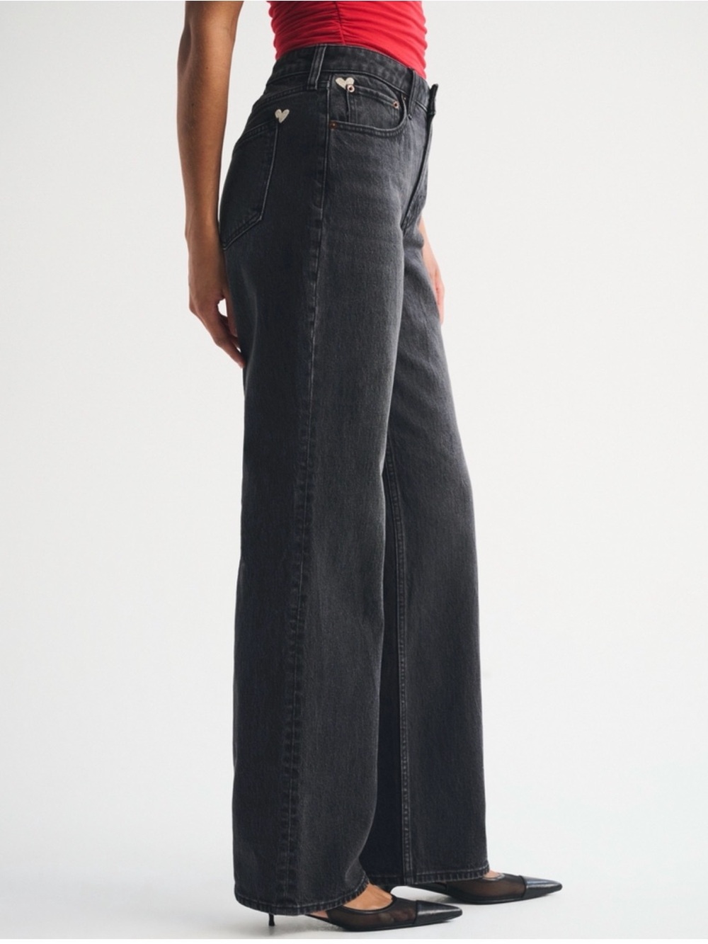 Abercrombie Curve Love 90s Relaxed Jean